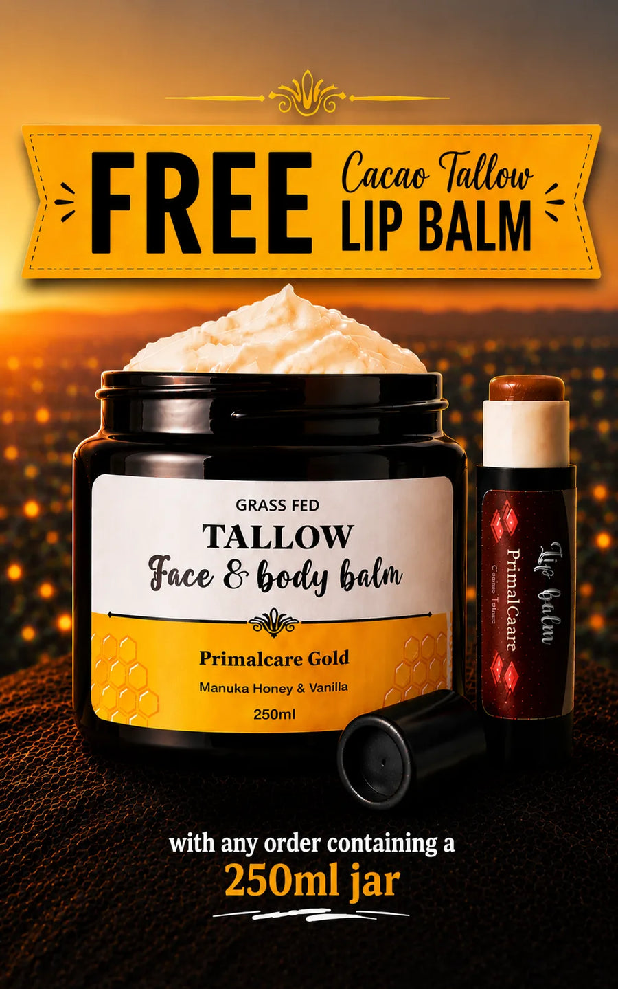 Tallow & Honey Balm